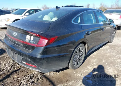 2022 Hyundai Sonata Hybrid Sel from USA, damaged, VIN KMHL34JJ3NA047183